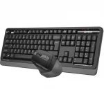 Клавиатура+мышь беспроводная A4Tech Fstyle FG1035 (клав:черный/серый мышь:черный/серый USB Multimedia (FG1035 GREY) — изображение 2