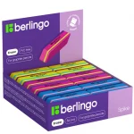 Ластик Berlingo Spike, скошенный, термопластичная резина, 50*18*9мм — изображение 2