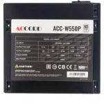 Блок питания 550 Вт Accord ACC-W550P (80+ white (20+4pin) APFC 120mm fan 6xSATA) — изображение 3