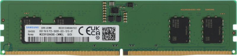 Модуль памяти DDR5 8Gb 5600MHz Samsung M323R1GB4DB0-CWM PC5-44800 Модуль памяти DDR5 8Gb 5600MHz Samsung M323R1GB4DB0-CWM PC5-44800 — изображение 1