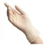 Перчатки латексные М, 100шт., картон. коробка  BENOVY BENOVY Latex Chlorinated(ЧЗ ПУ) — изображение 2