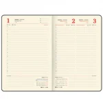 Ежедневник датир. 2027, А5, BRAUBERG Essential, 352 стр, твердая обложка, кожзам, зеленый — изображение 10