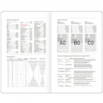 Ежедневник датир. 2027, А5, BG Contrast. Berry, 352 стр, твердая обложка, кожзам, красный, цветной срез, на резинке — изображение 6