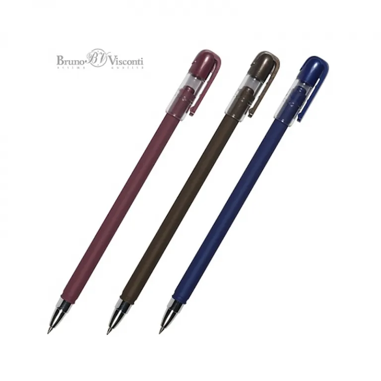 Ручка шариковая 0,5 мм., синяя, BrunoVisconti FIRSTWRITE. Original Ручка шариковая 0,5 мм., синяя, BrunoVisconti FIRSTWRITE. Original — изображение 1